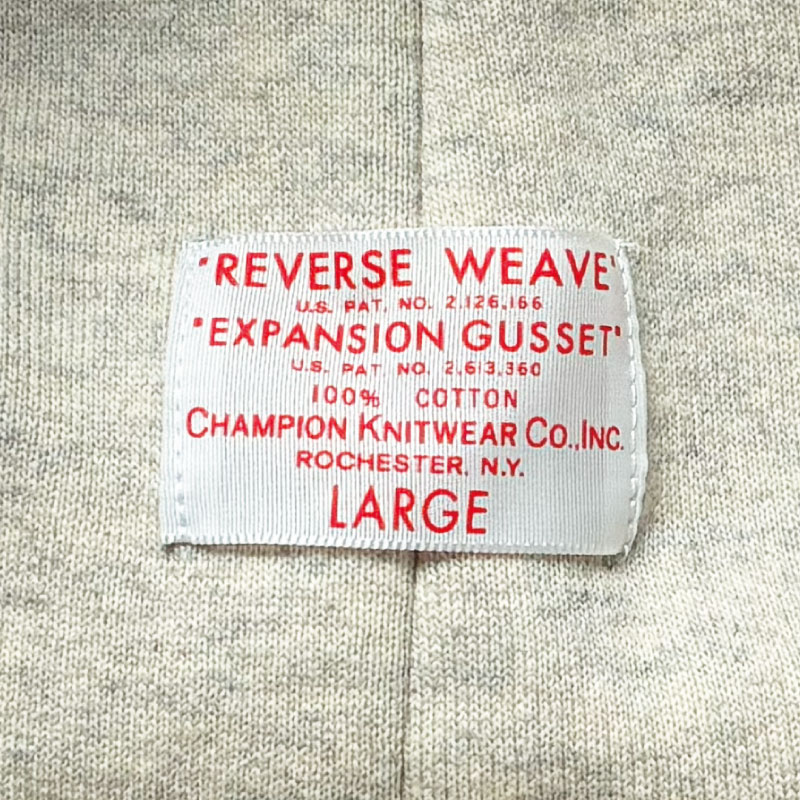 Champion（チャンピオン） 復刻 後付けパーカー 無地 リバースウィーブ