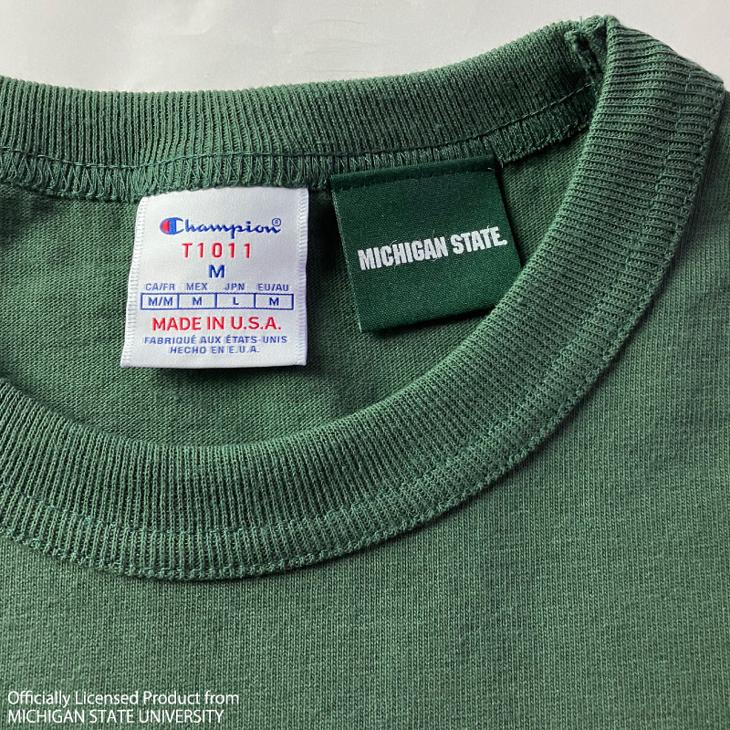 Champion（チャンピオン） T1011 カレッジプリント MICHIGAN ミシガン