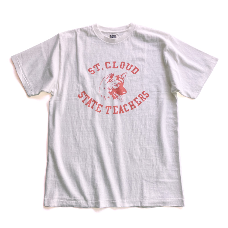 DUBBLEWORKS（ダブルワークス） プリントTシャツ アニマル柄 アメカジ