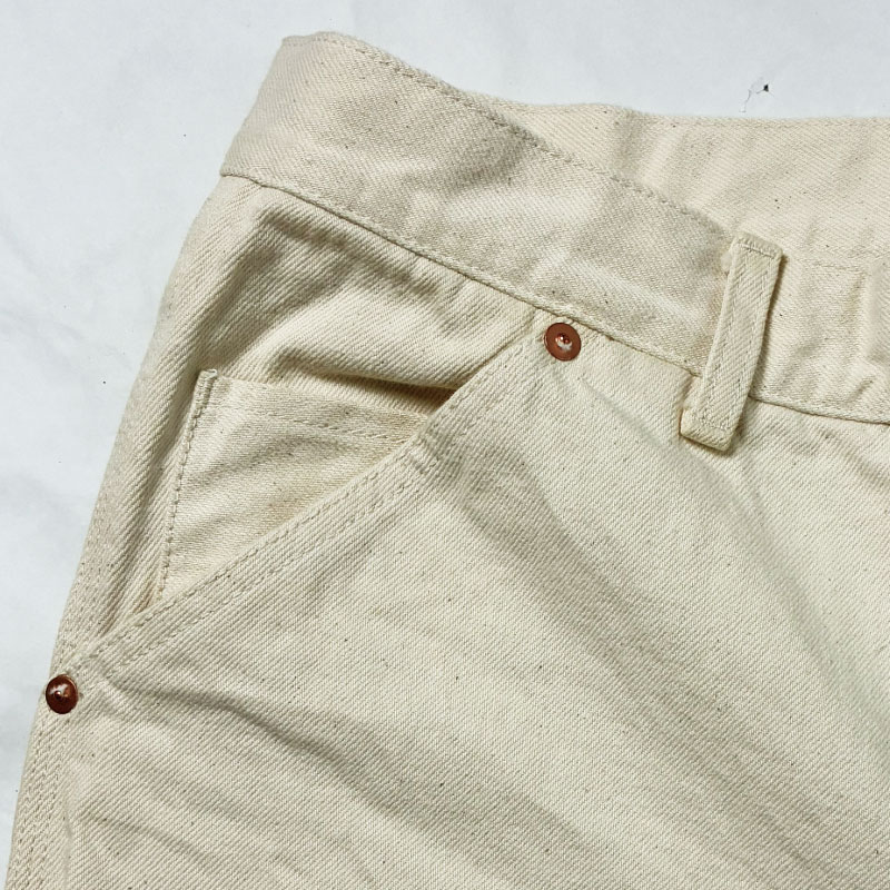 HOUSTON（ヒューストン） ペインターパンツ セルビッジデニム 14oz