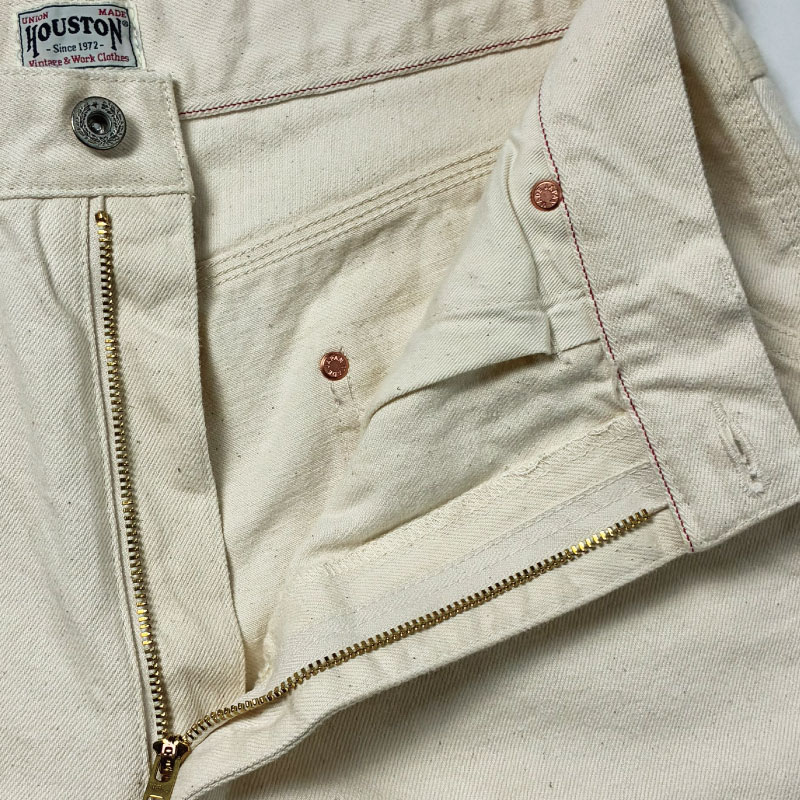 HOUSTON（ヒューストン） ペインターパンツ セルビッジデニム 14oz