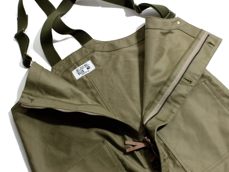 HOUSTON（ヒューストン） オーバーオール US.NAVY : CHIKI CHIKI