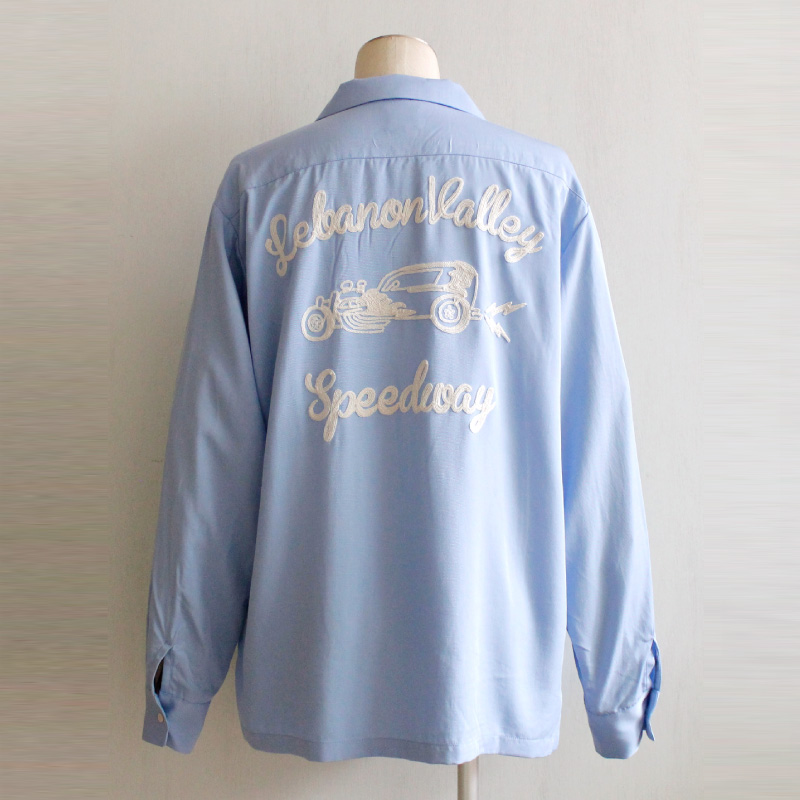 HOUSTON（ヒューストン） ボーリングシャツ レーヨン オープンカラー