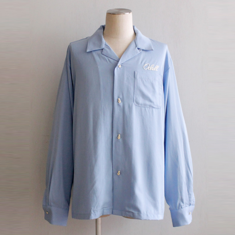 HOUSTON（ヒューストン） ボーリングシャツ レーヨン オープンカラー