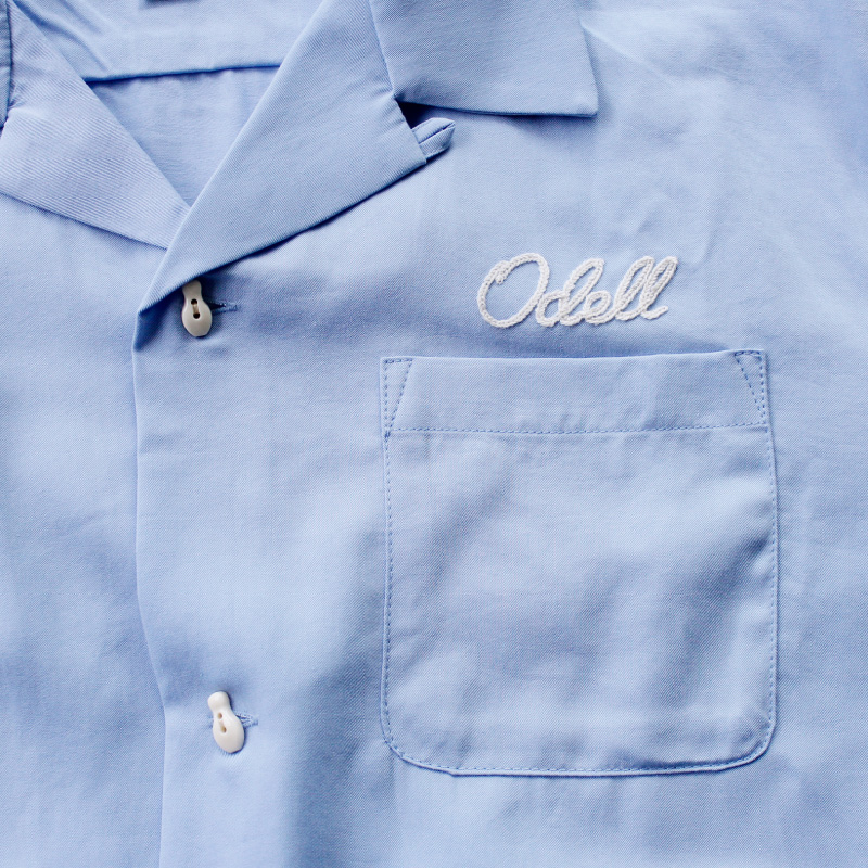 HOUSTON（ヒューストン） ボーリングシャツ レーヨン オープンカラー