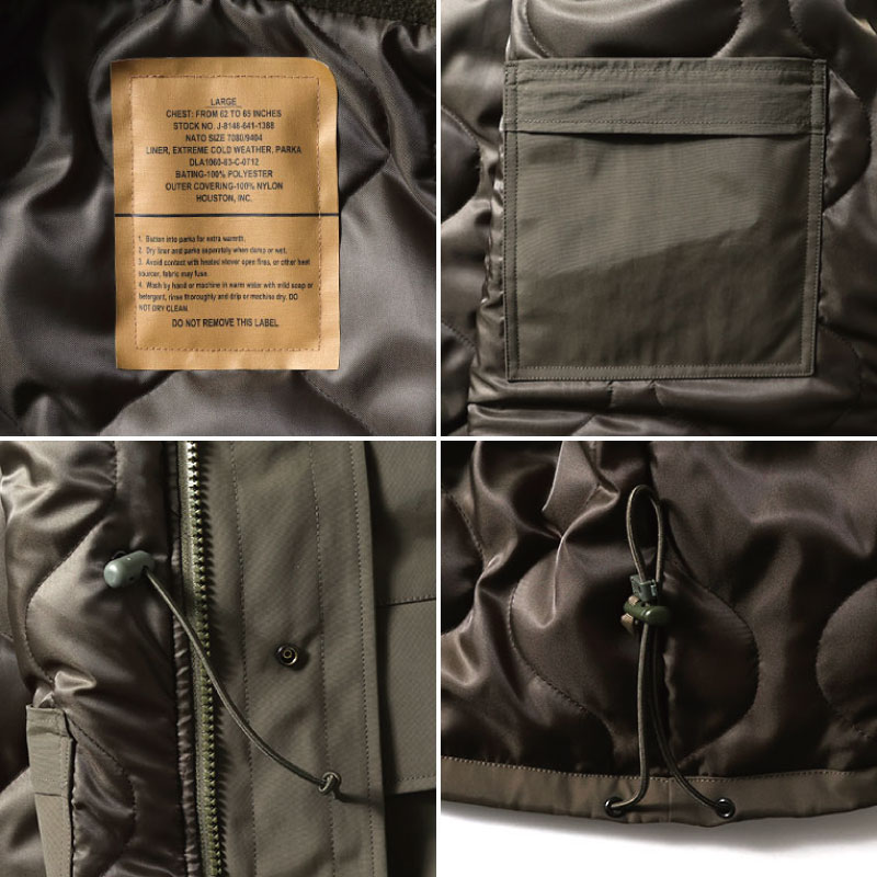 HOUSTON（ヒューストン） コールドウェザーパーカー ECWCS エク