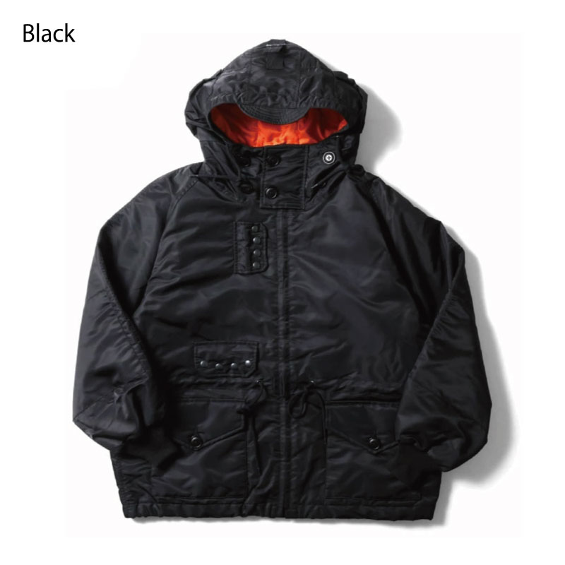 HOUSTON（ヒューストン） ミリタリースモックパーカー 中綿ジャケット