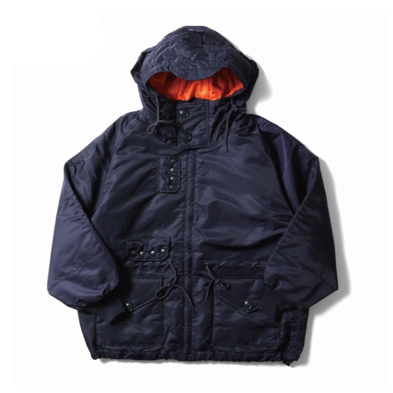 HOUSTON（ヒューストン） ミリタリースモックパーカー 中綿ジャケット