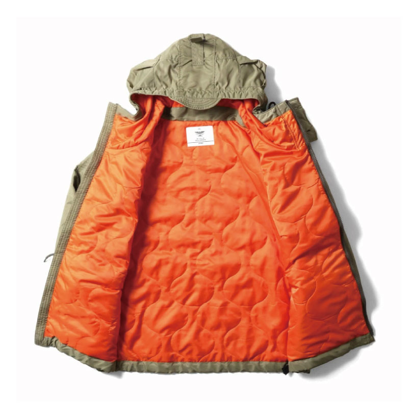 HOUSTON（ヒューストン） ミリタリースモックパーカー 中綿ジャケット