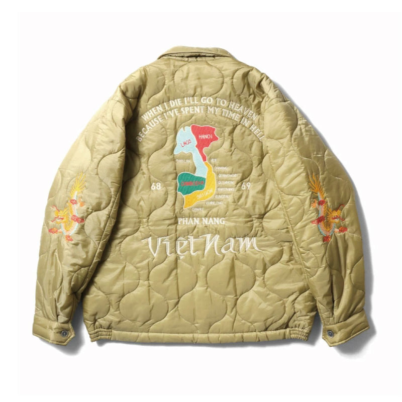 HOUSTON（ヒューストン） ベトジャン ベトナムジャケット キルティング