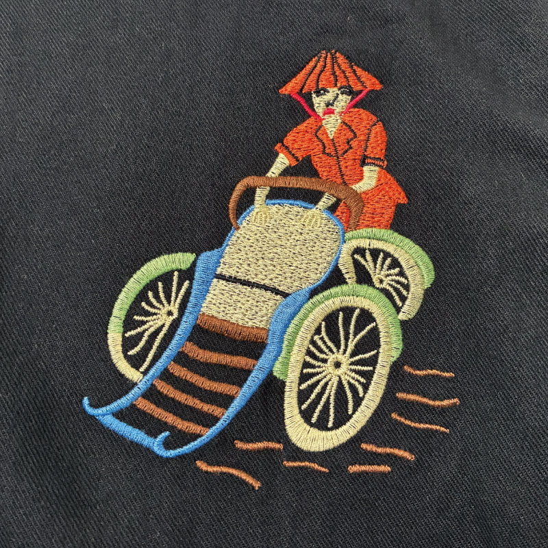 HOUSTON(ヒューストン) ベトジャン ベトナムジャケット 虎 トラ 刺繍 HOUSTON(ヒューストン) ベトジャン ベトナムジャケット 虎 トラ 刺繍