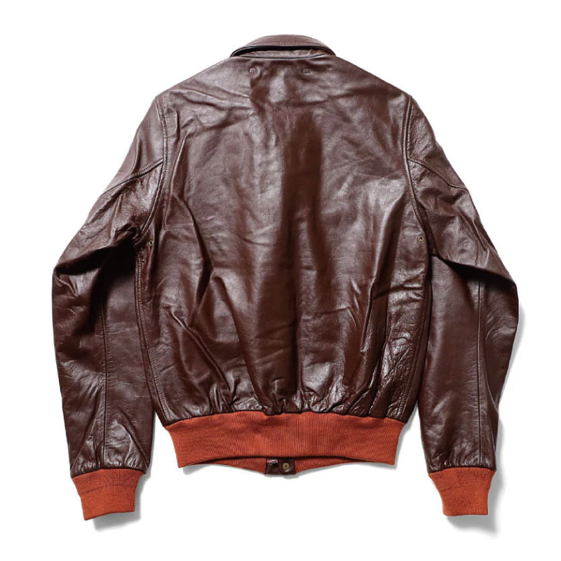 HOUSTON（ヒューストン） A-2 Leather Jacket A-2レザージャケット 馬