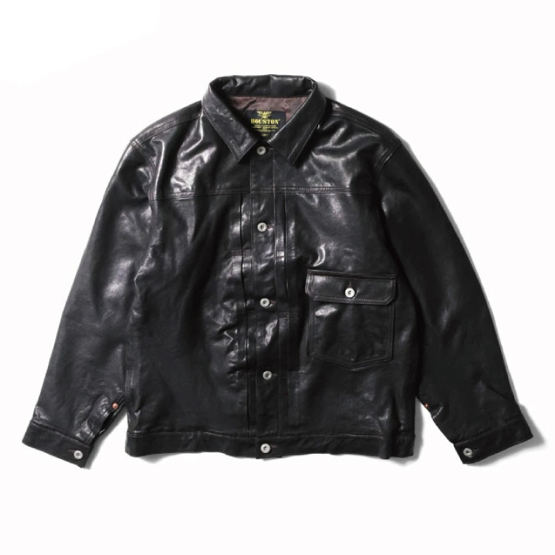 HOUSTONレザージャケットXL羊革 楽天市場】HOUSTON ヒューストン MA-1 ジャケット レザージャケット