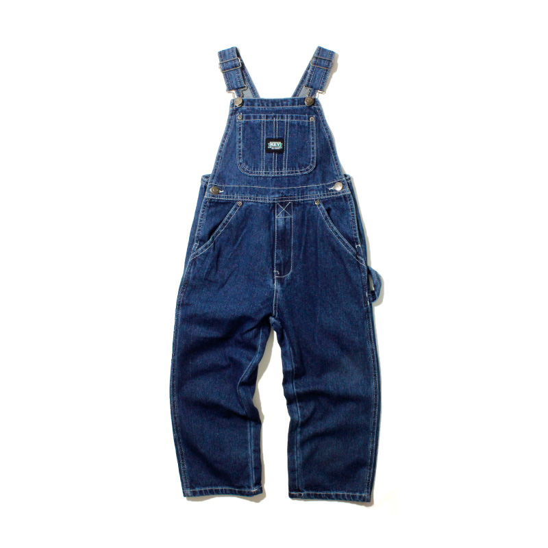 KEY デニムオーバーオール キッズ 子供服 : key-224-45 : CHIKI CHIKI