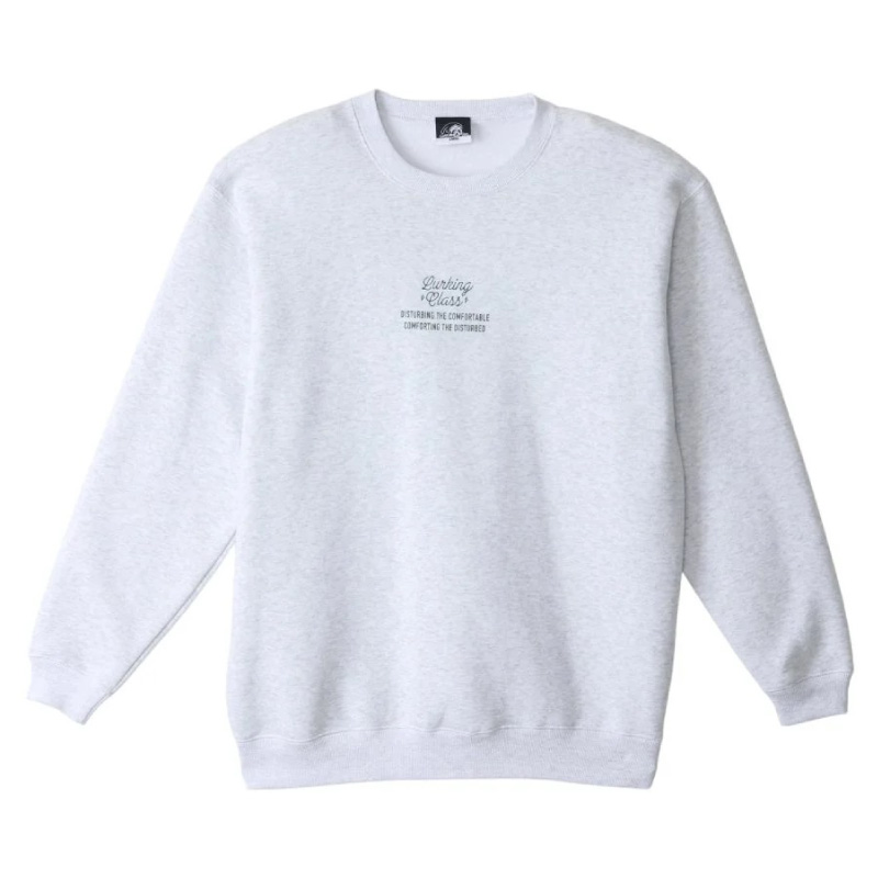 DELUXE On Lock スウェット Lサイズ グレー セール10%OFF】ワンフォークロージング 1111clothing オーバー