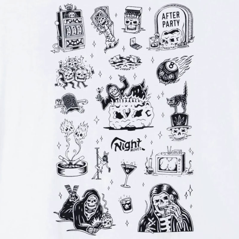 LURKING CLASS（ラーキングクラス） Tシャツ スケッチータンク アート