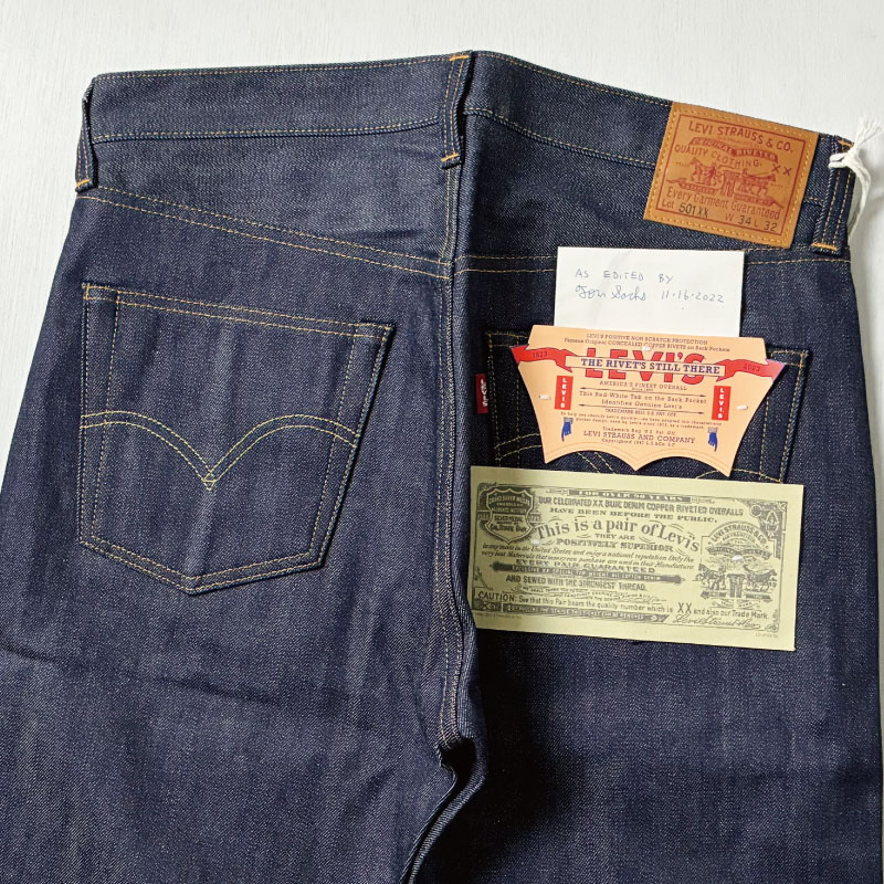 Levi's VINTAGE CLOTHING LEVI'S リーバイス US企画 501XX 1947年