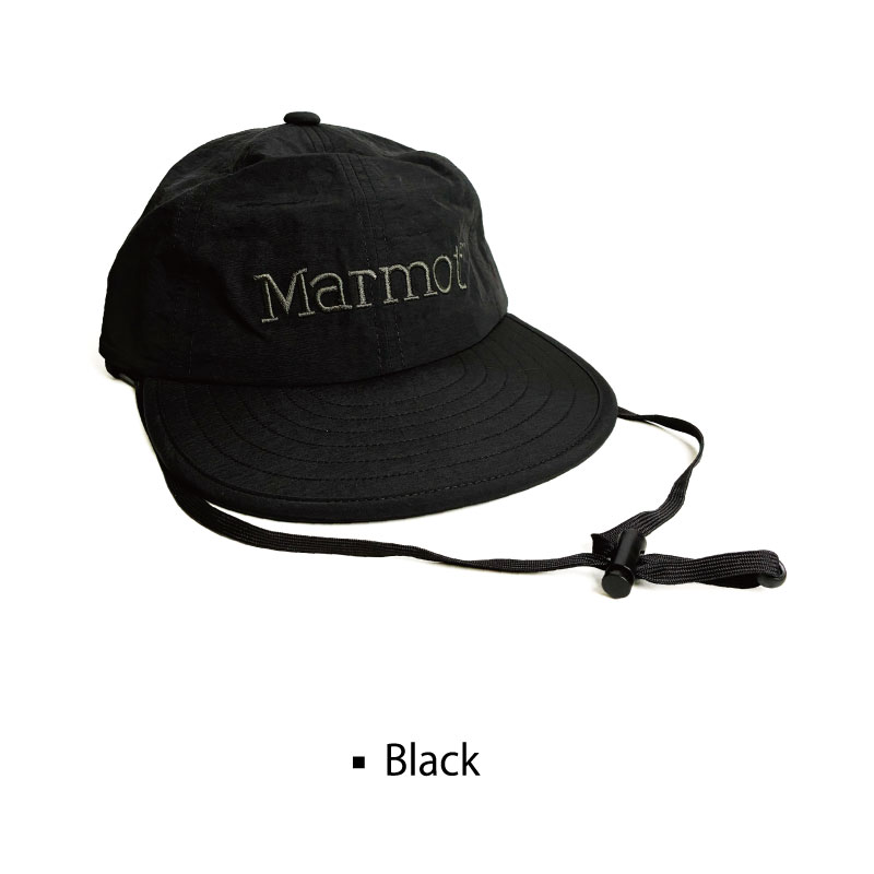 Marmot（マーモット） ロングビルキャップ 紫外線カット UPF50+