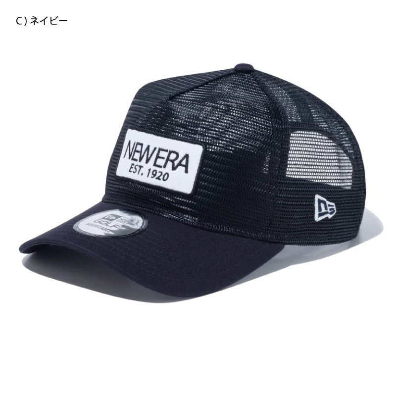 ニューエラ フルメッシュキャップ ゴルフ NEWERA 9FORTY A-Frame トラッカー