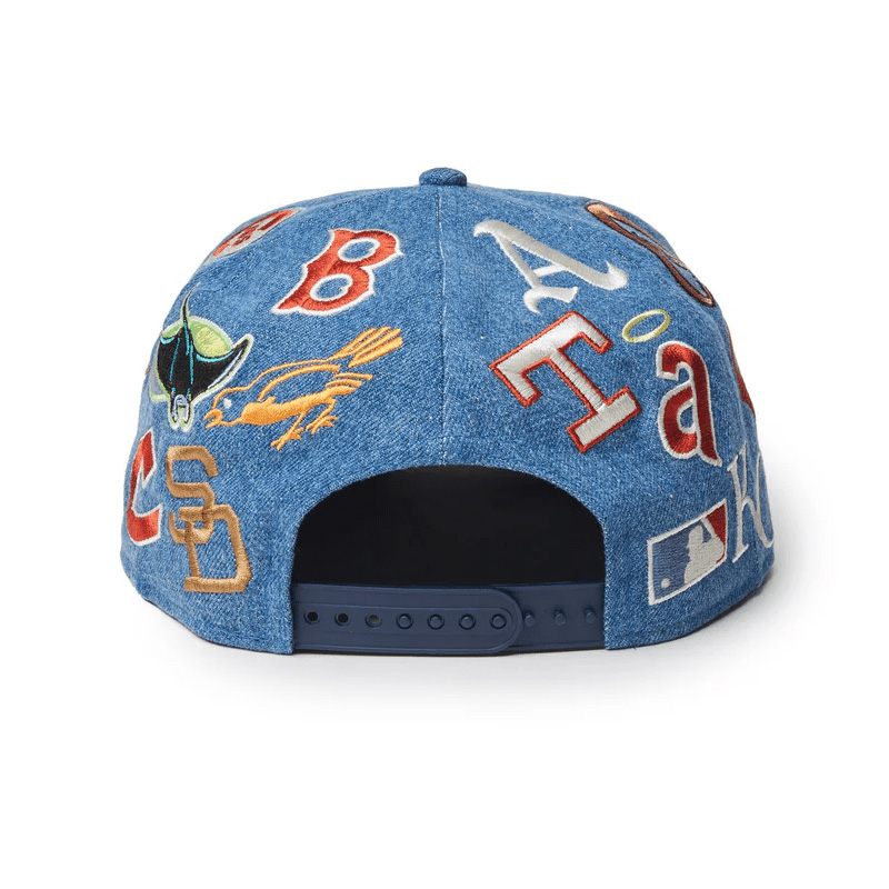 ニューエラ 9FIFTY メジャーリーグ全球団ロゴ 刺繍 オールオーバー デニムキャップ NEWERA 950 Team Logo Allover  MLB クーパーズタウン : ne-14307453 : CHIKI CHIKI ヤフー店 - 通販 - Yahoo!ショッピング