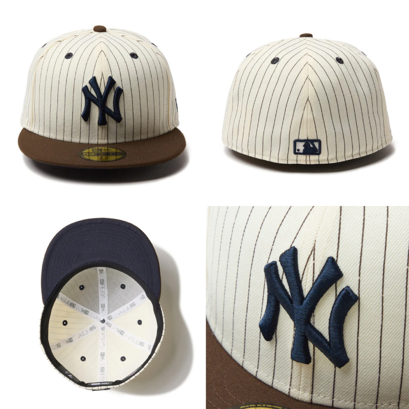 NEW ERA ニューエラ 59FIFTY キャップ ピンストライプ NEWERA