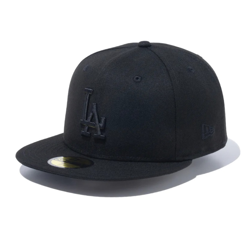 【jun】ニューエラ　LA ブラック　NEWERA キャップ　黒 59FIFTY ベーシック ブラック ブラックフラッグ | ニューエラ