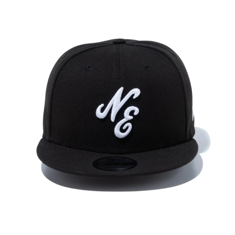 PENGUIN 9FIFTY SNAPBACK キャップ 黒 NEW ERA NEWERA ニューエラ キャップ NEロゴ 9FIFTY スナップ