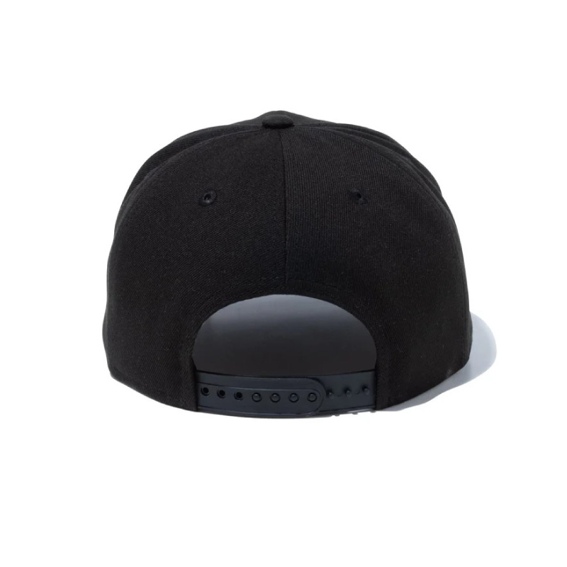 PENGUIN 9FIFTY SNAPBACK キャップ 黒 NEW ERA NEWERA ニューエラ キャップ NEロゴ 9FIFTY スナップ