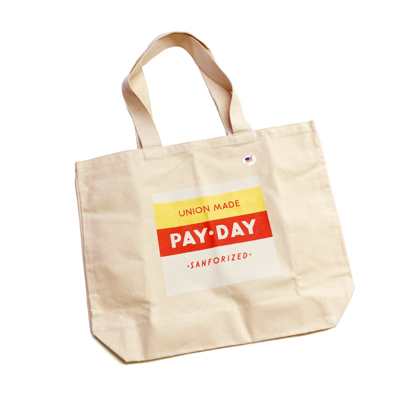 PAYDAY ペイデイ USA製 キャンバストートバッグ : CHIKI CHIKI