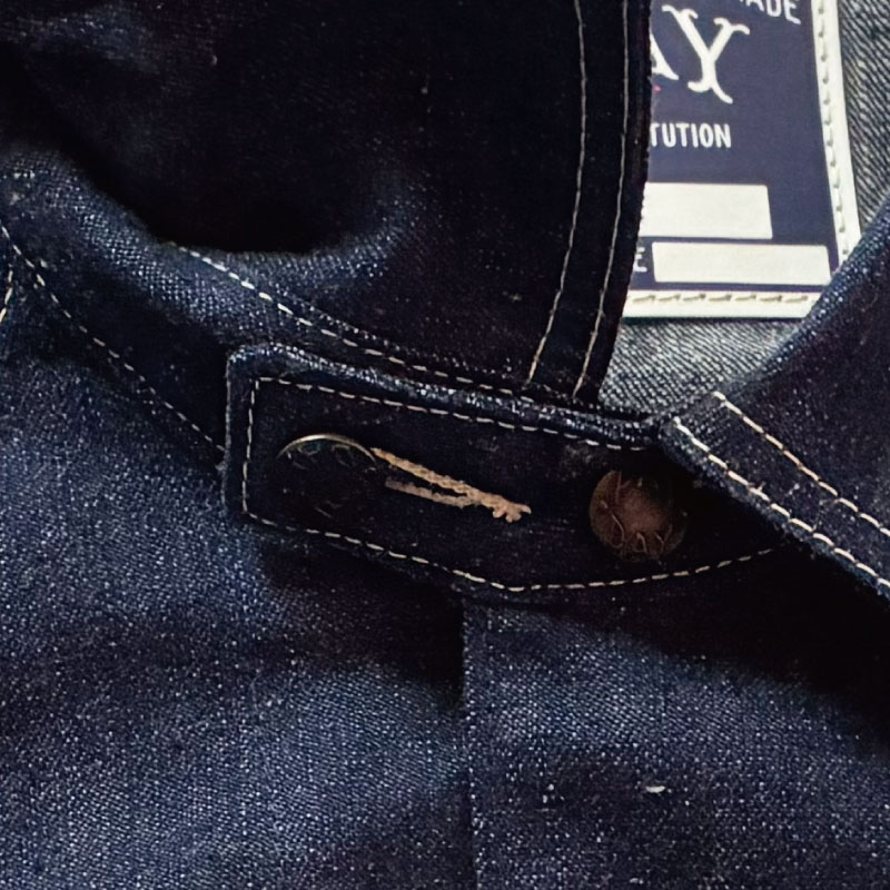 PAYDAY（ペイデイ） デニムカバーオール チンストラップ チェンジ