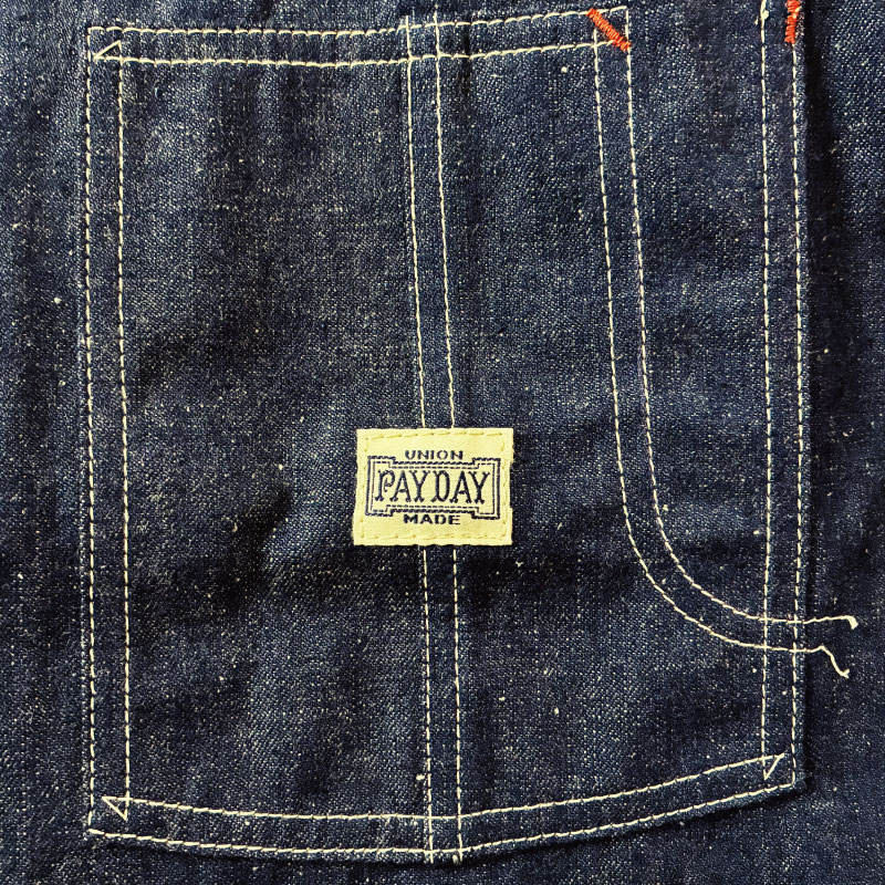 PAYDAY（ペイデイ） デニムカバーオール チンストラップ チェンジ