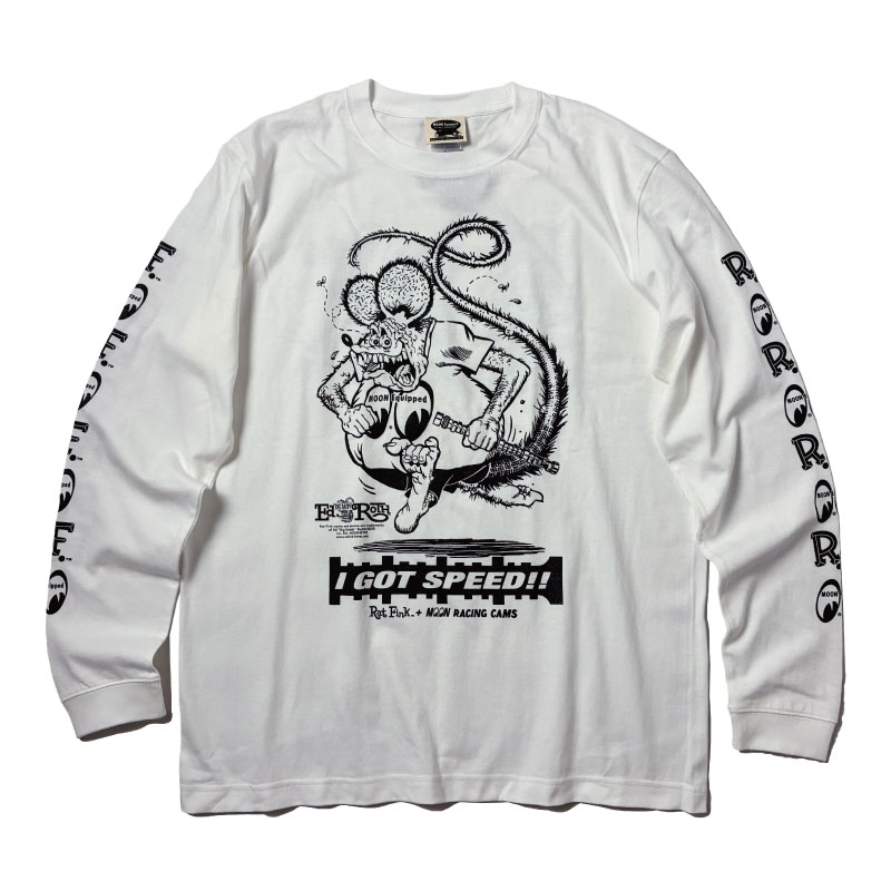 RAT FINK（ラットフィンク） 長袖Tシャツ ロンT ラットフィンク