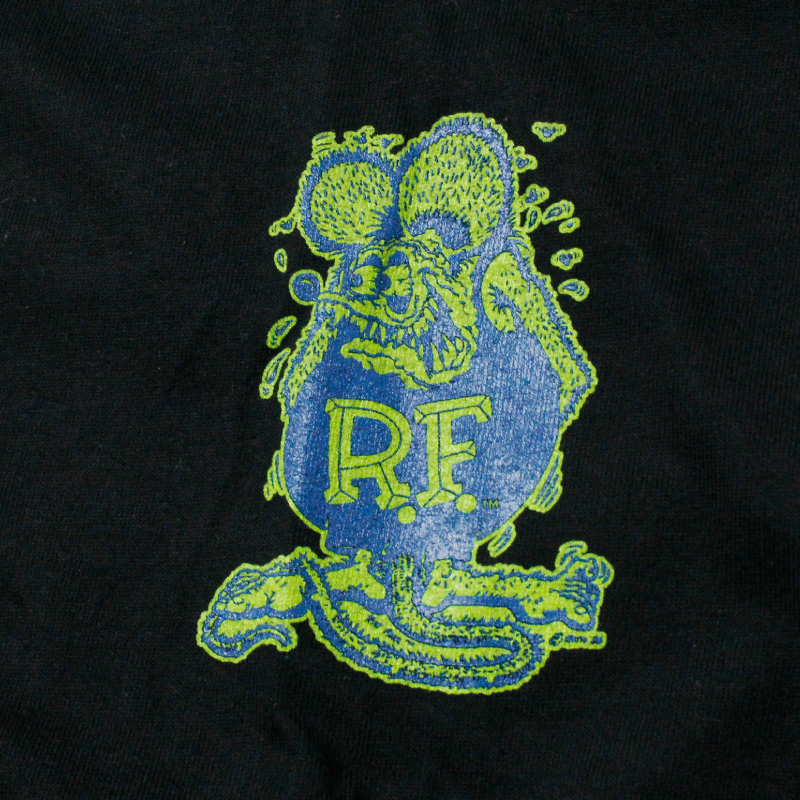 RAT FINK（ラットフィンク） ロンT 長袖Tシャツ ロングスリーブ 黒