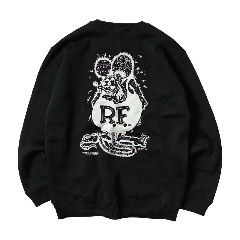 Ratfink ラットフィンク プリント スウェット トレーナー M-XL | RAT FINK | 01