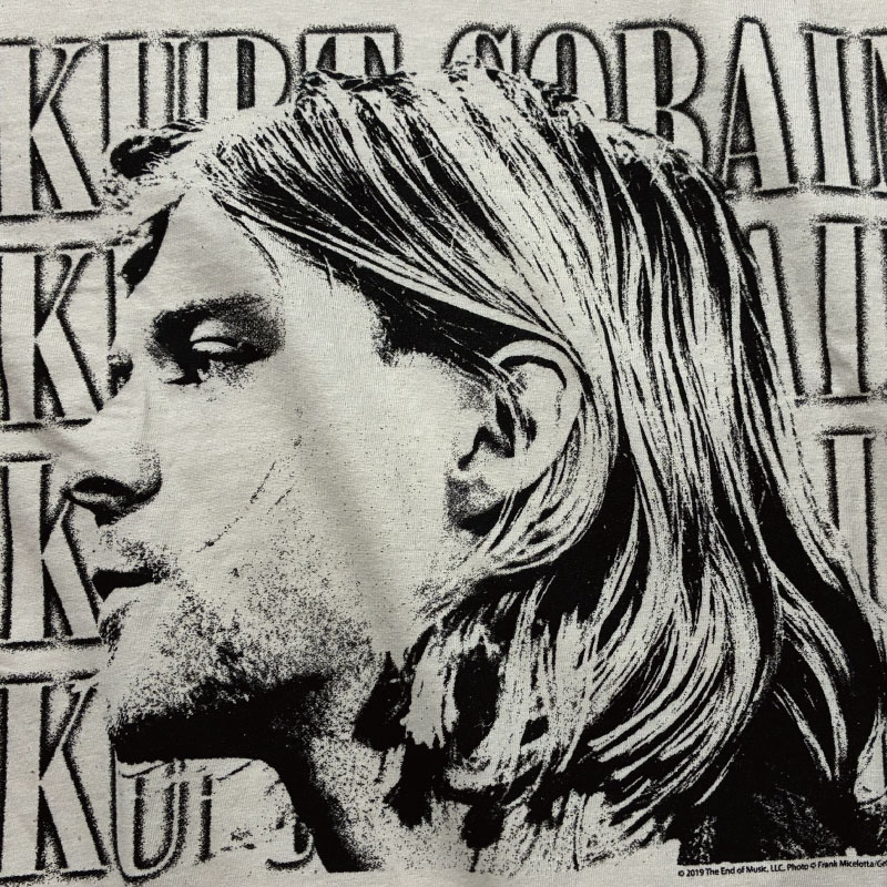 ROCK OFF KURT COBAIN カート・コバーン NIRVANA ニルヴァーナ Tシャツ