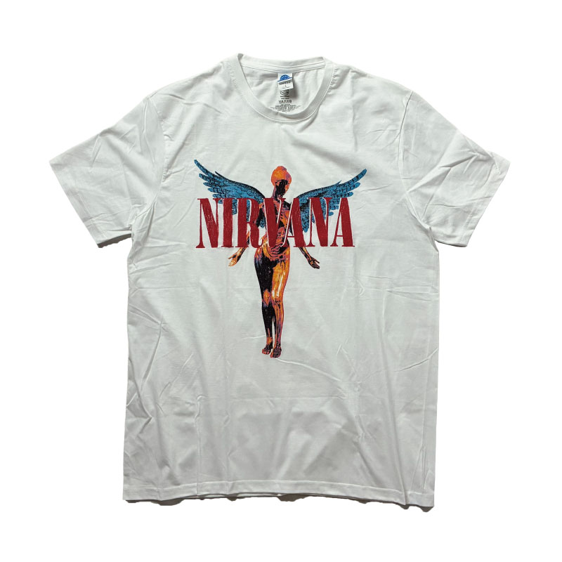 ROCK OFF NIRVANA ニルヴァーナ カート・コバーン Tシャツ UK