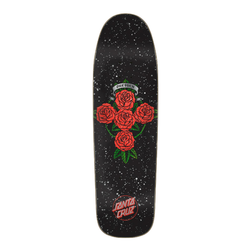 SANTACRUZ サンタクルーズ Dressen Rose Cross Shaped 9.31 デッキ