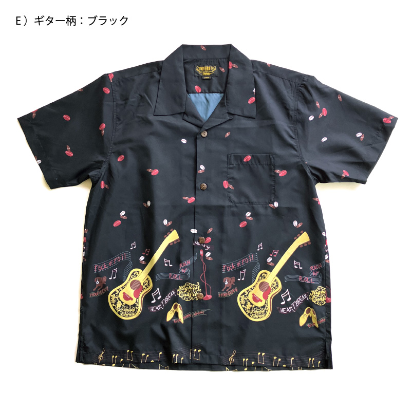 【UNIVERD72】ALOHA SHIRT（ARGYLE） ユニバード72 アロハシャツ オープンシャツ アーガイル カスリ