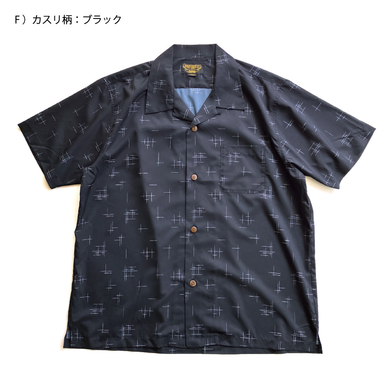 【UNIVERD72】ALOHA SHIRT（ARGYLE） UNIVERD72 / ユニバード72 41235 POLYESTER ALOHA SHIRT (ARGYLE