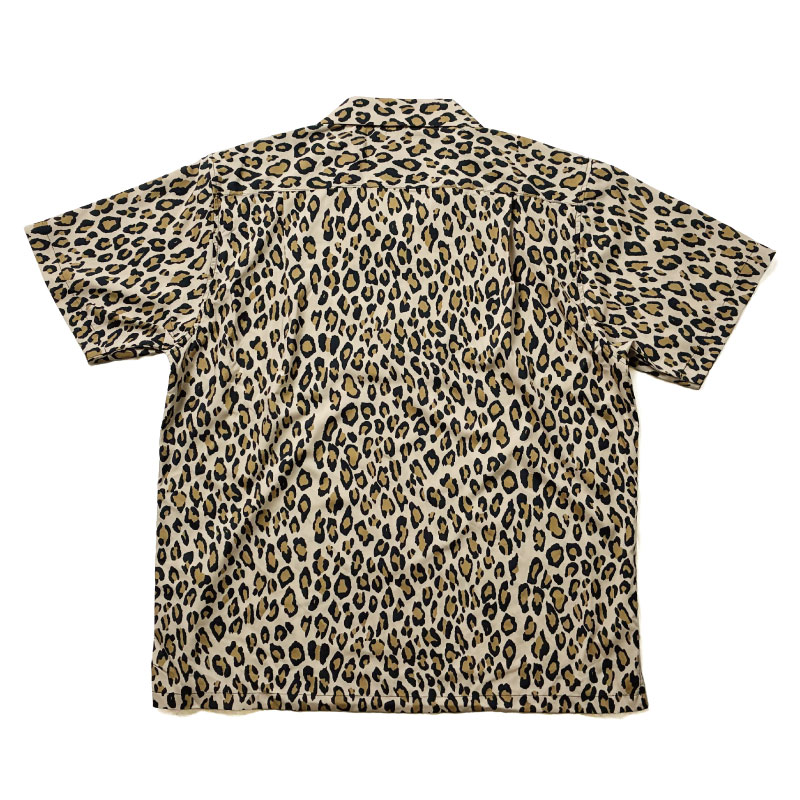 アロハシャツ オープンカラーシャツ 半袖 Leopard レオパード柄 豹柄