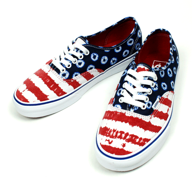 VANS バンズ Authentic オーセンティック USA企画 タイダイ柄