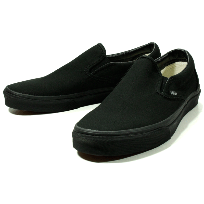 VANS USA企画 バンズ スリッポン SLIPON 黒黒 オールブラック