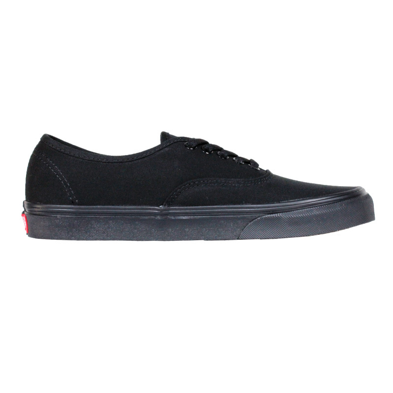 VANS バンズ オーセンティック VR3 黒 キャンバス 24.5センチ バンズ オーセンティック キャンバス スニーカー 黒 白 ブラック