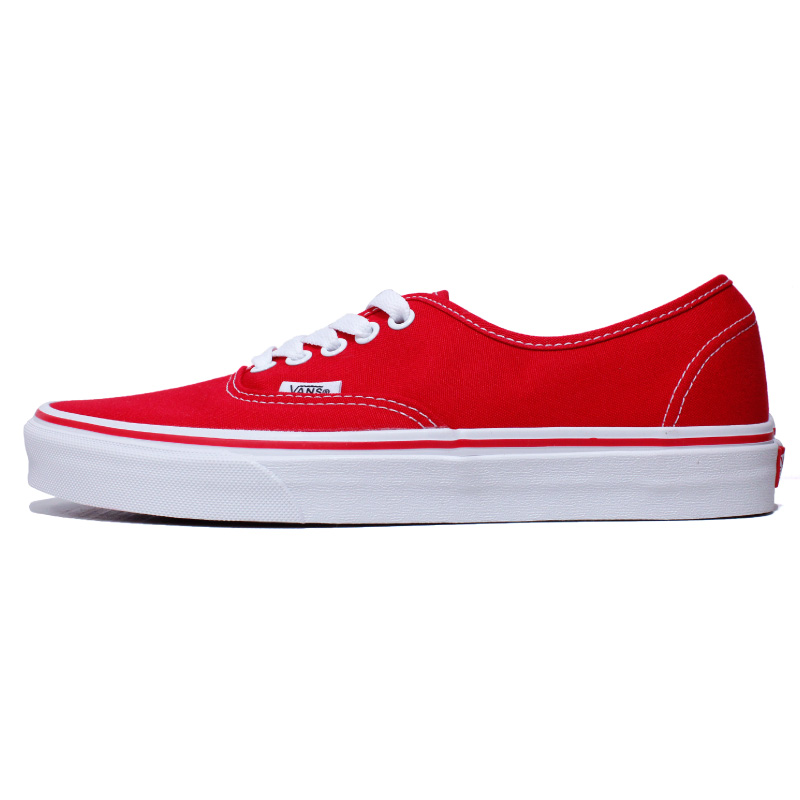 Vans authentic triple outlet red