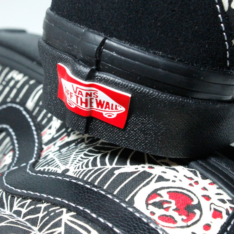 VANS バンズ スケートハイ SK8HI ハイカット USA企画 アナハイムコレクション スカルスパイダー ブラックソール