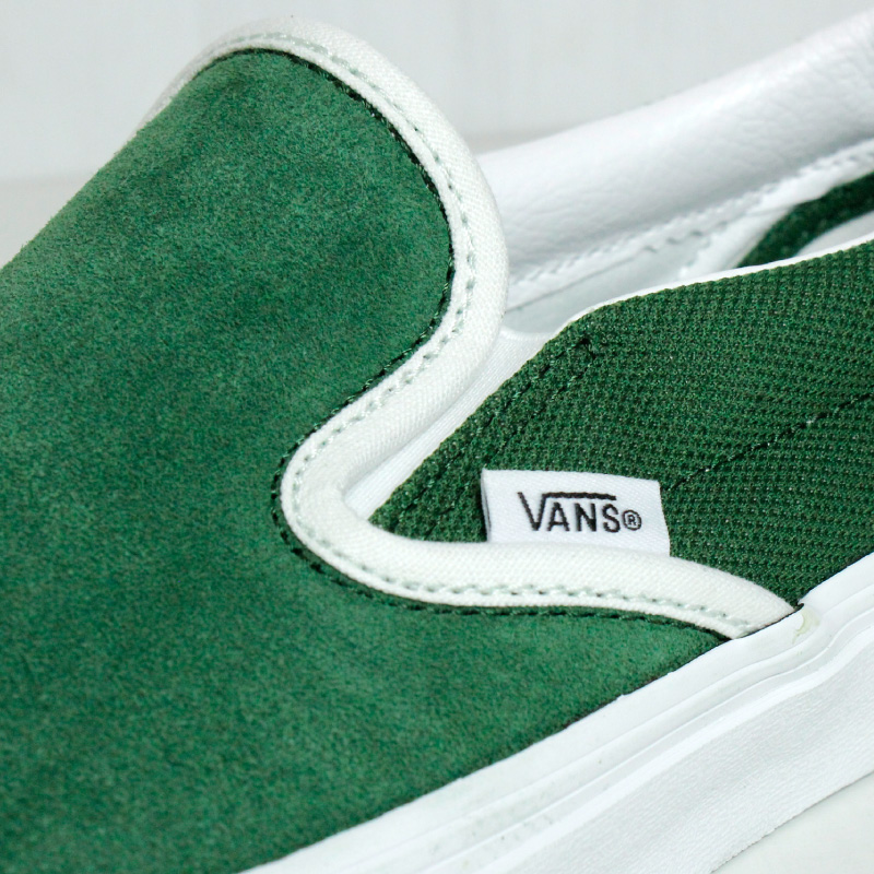 VANS USA企画 バンズ レディース スリッポン グリーン : vans 