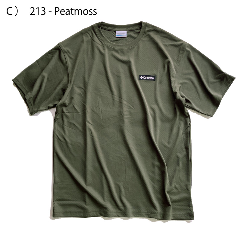Columbia コロンビア 冷感 オムニフリーズゼロ Tシャツ ロゴ