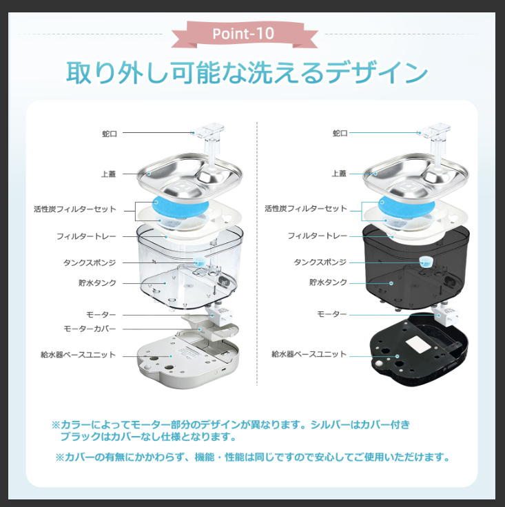特典付き】猫 給水器 コードレス センサー給水器 ペット 自動給水器 猫