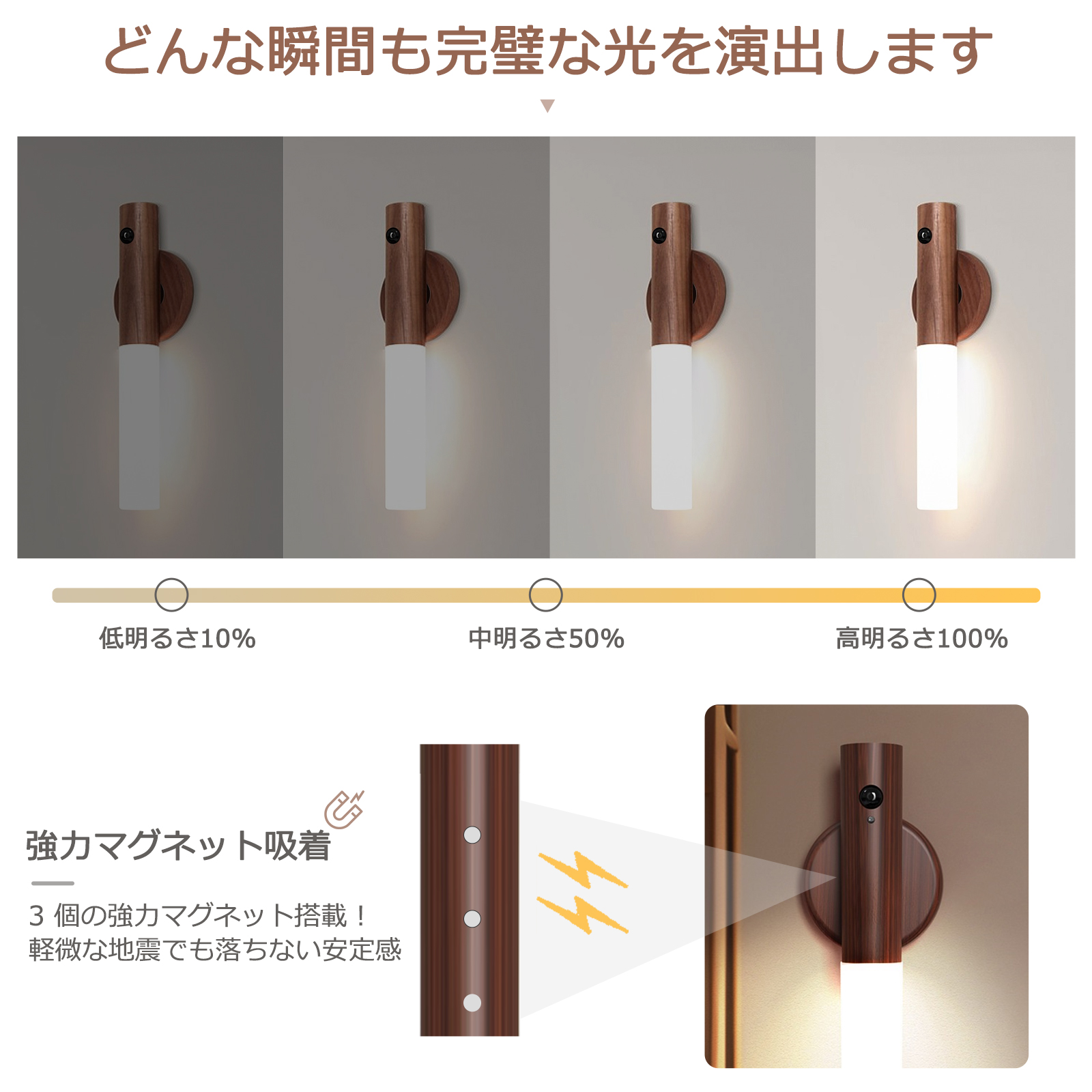 人感センサーライト