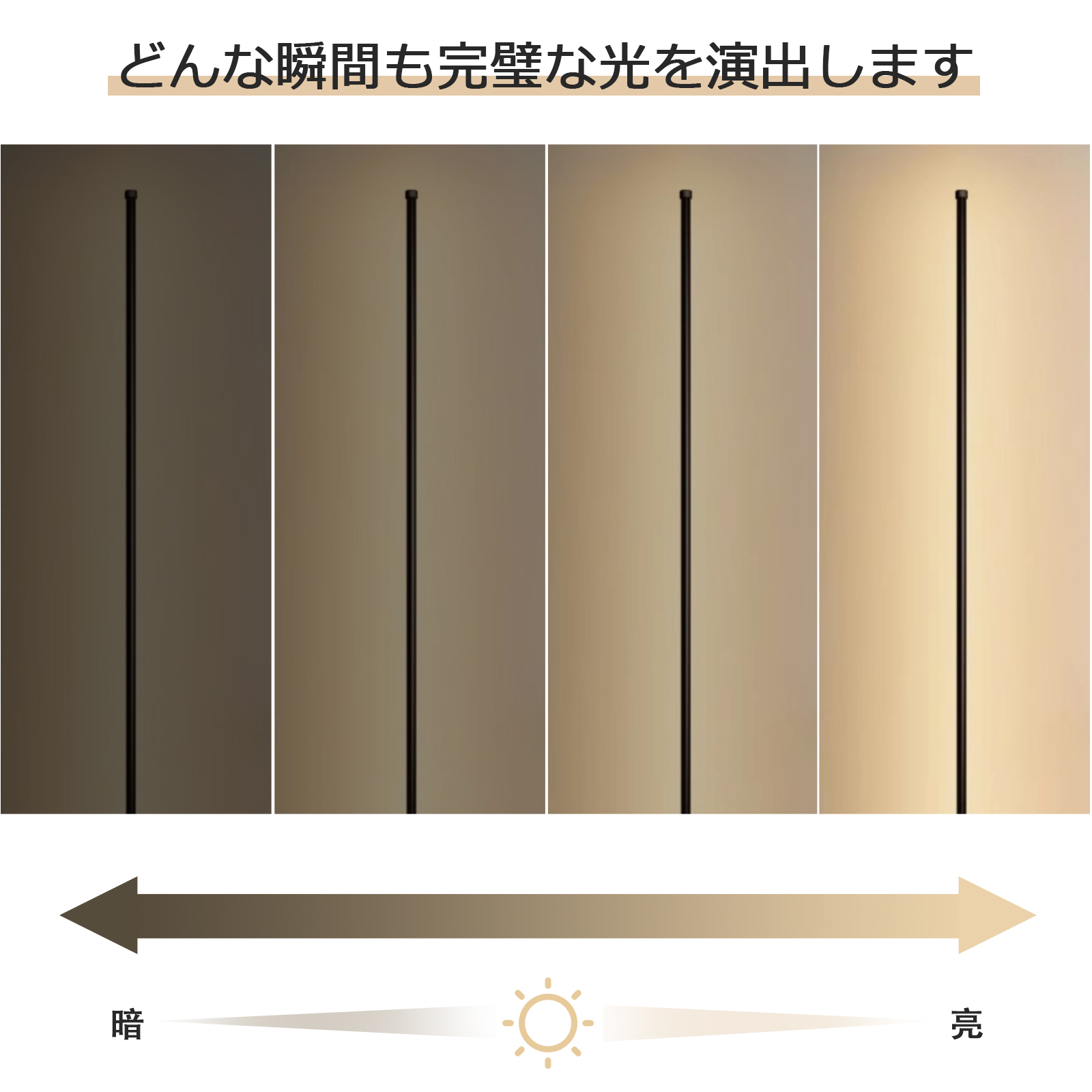 フロアライト 間接照明 照明ライト スマートライト RGB デスク フロアライト 間接照明 照明ライト スマートライト RGB デスク